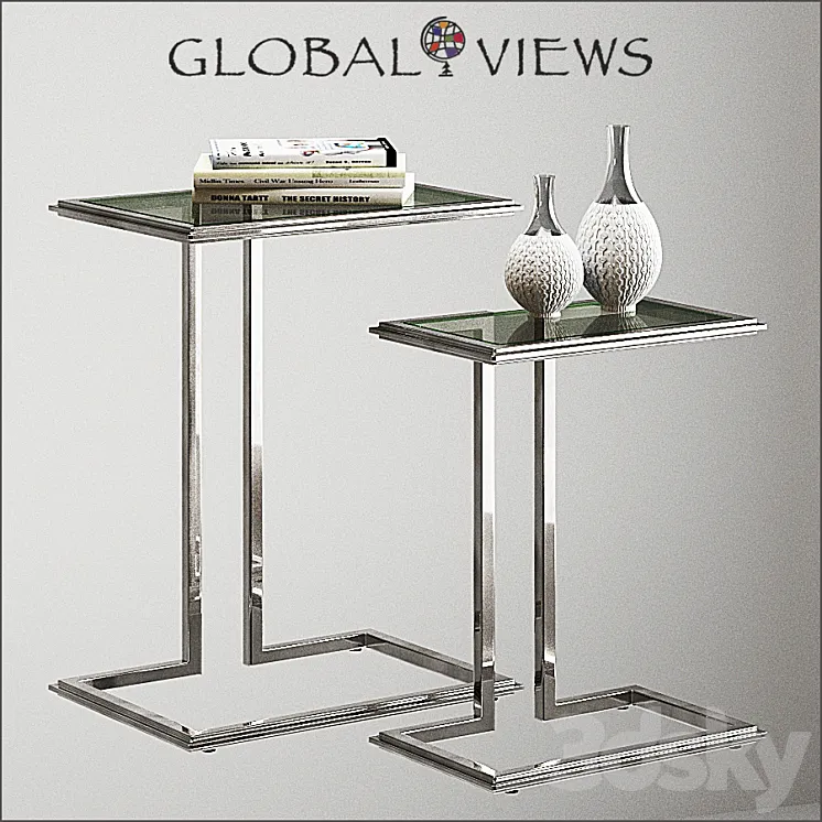 Global Views Cozy Up Table 3DS Max