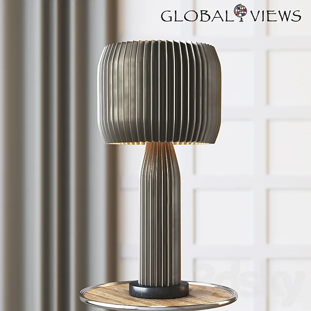 Global Views Crimp Table Lamp 3DSMax File