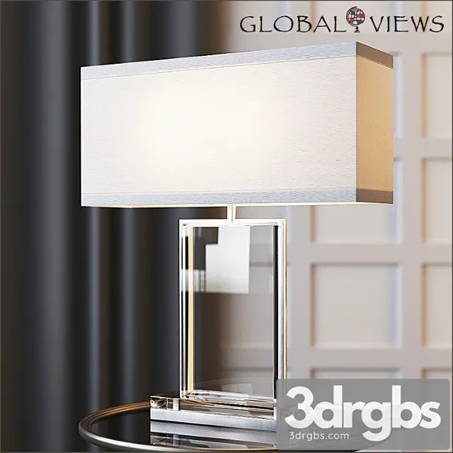 Global views crystal slab lamp 3dsmax Download