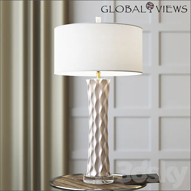 Global Views Ribbon Lamp 3DSMax File