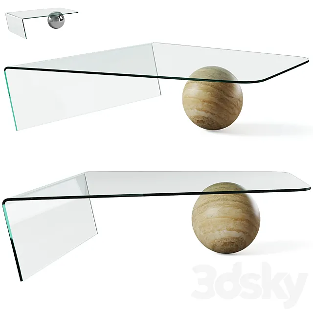 Globe coffee table by Cattelan Italia 3DSMax File