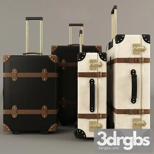 Globe-trotter suitcases 3dsmax Download