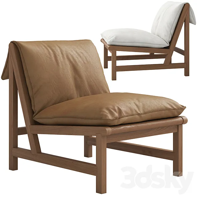 Globewest Sketch Cantaloupe Occasional Chair 3ds Max