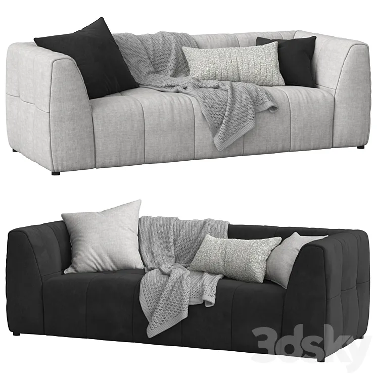 Globewest Sydney Slouch Sofa3 3DS Max Model