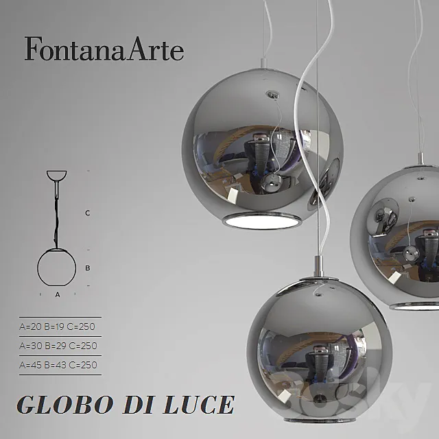 Globo di luce 3ds Max