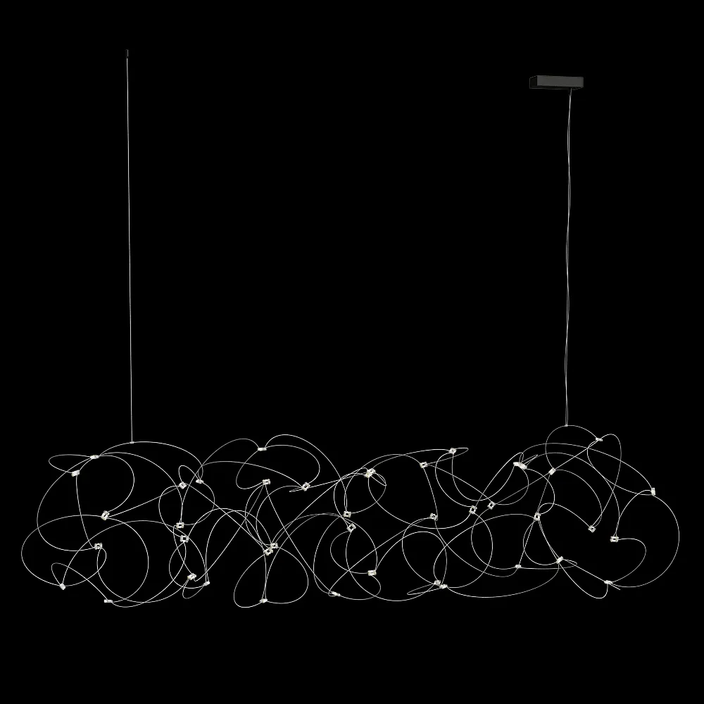 GLODE – Chandelier Cluster Cloud 3ds Max