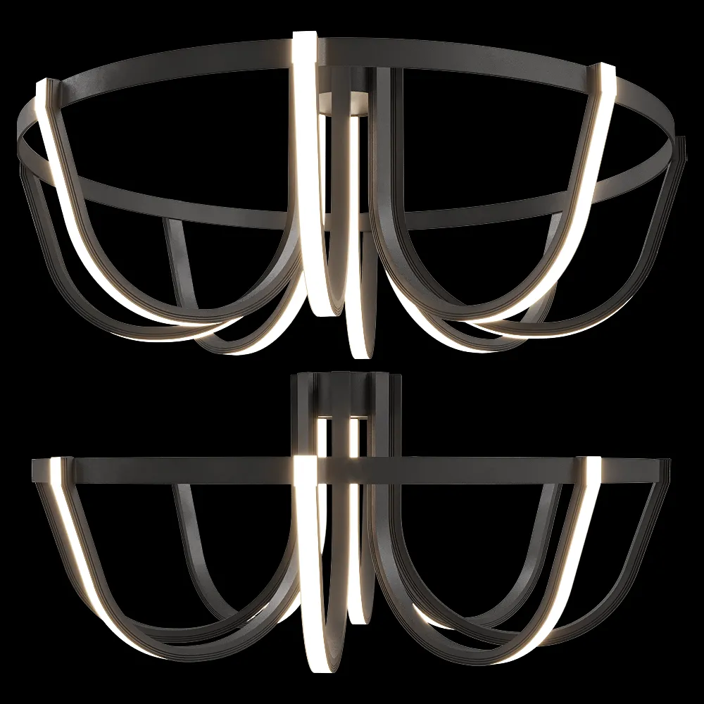 GLODE – Chandelier Visaro 3ds Max