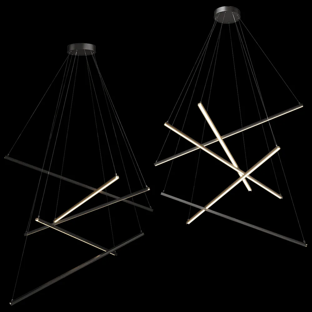 GLODE – Chandelier Zray 3ds Max