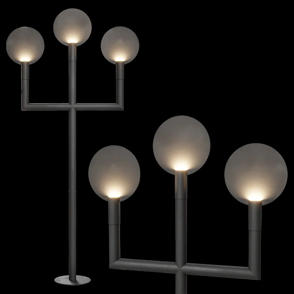 GLODE – Floor lamp Opulent Five 3ds Max