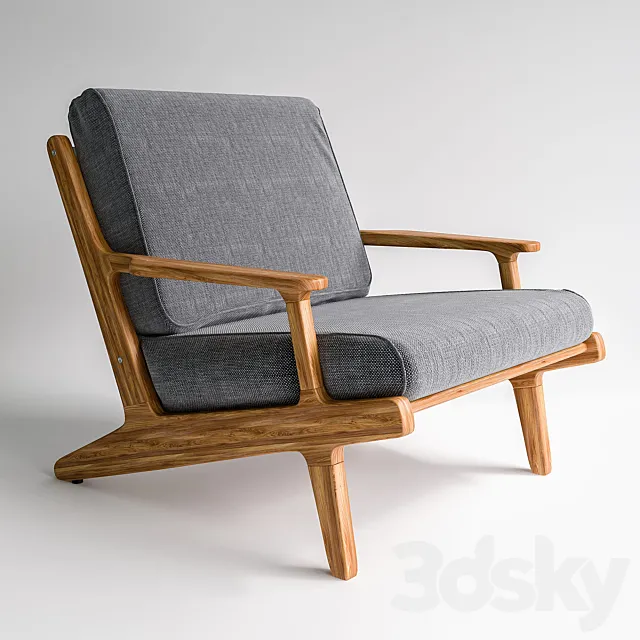 Gloster Bay lounge chair 3DSMax File