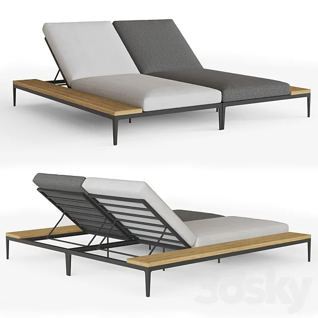 Gloster lounger 3DS Max Model