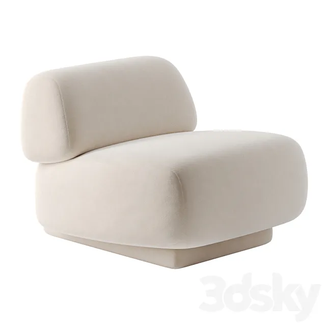 Gogan armchair by Moroso 3DSMax File