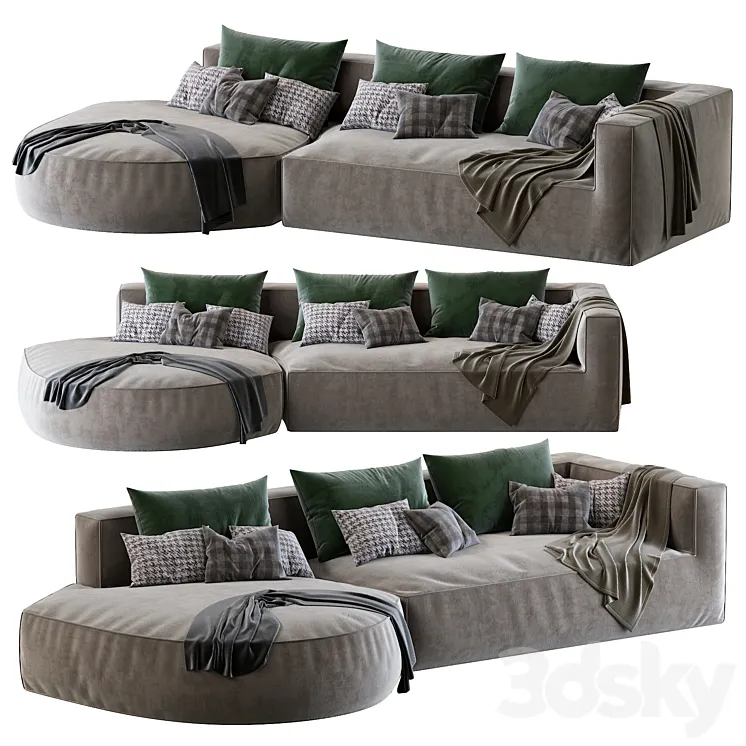 Gogan Sofa 3DS Max