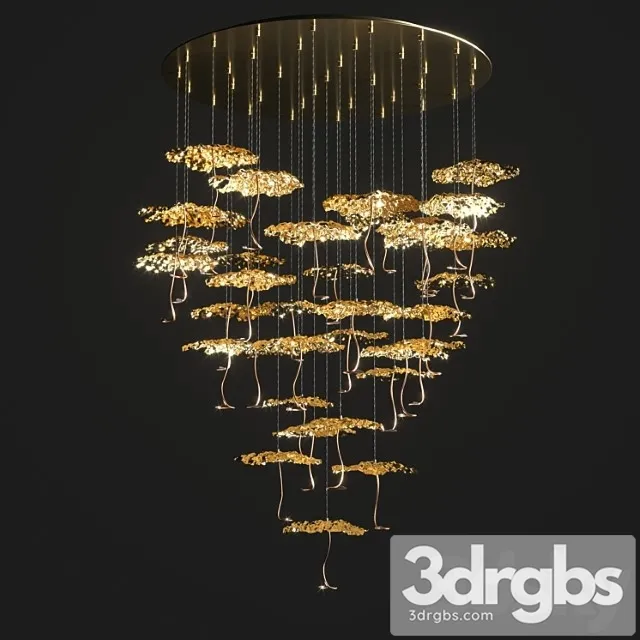 Gold Moon Chandelier Catellani Smith 3dsmax Download