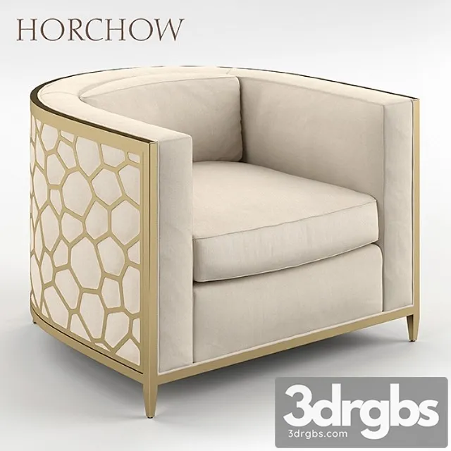 Golden Curved Chair Horchow 3dsmax Download