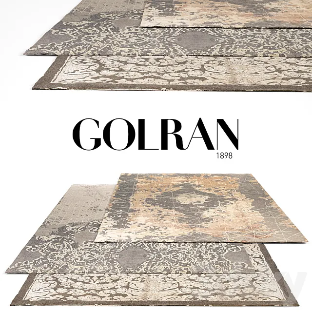 Golran Memories Rug Set 3 3DSMax File