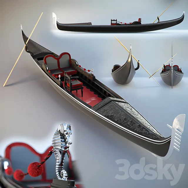 Gondola 3DS Max Model