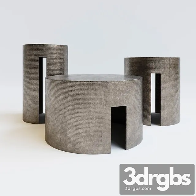Gong side table meridiani 2 3dsmax Download