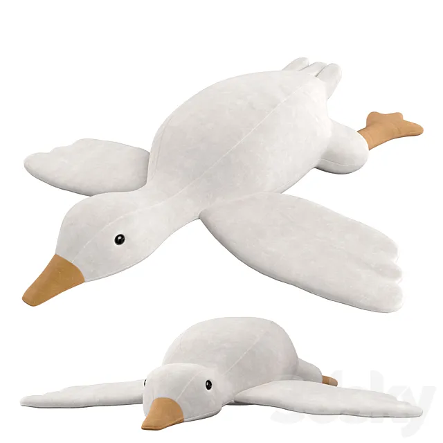 goose hug soft toy 3DS Max Model