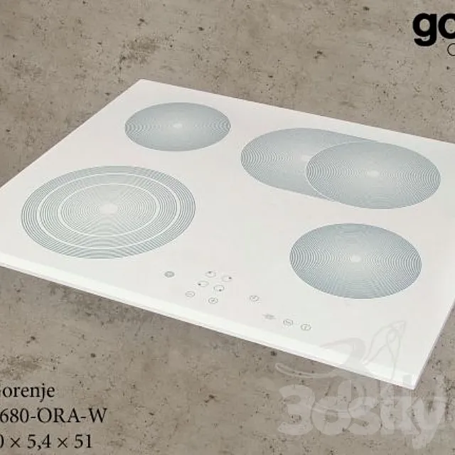 Gorenje ECT680-ORA-W 3ds Max