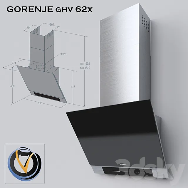 Gorenje ghv 62x 3ds Max