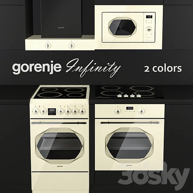 gorenje infinity set1 3ds Max