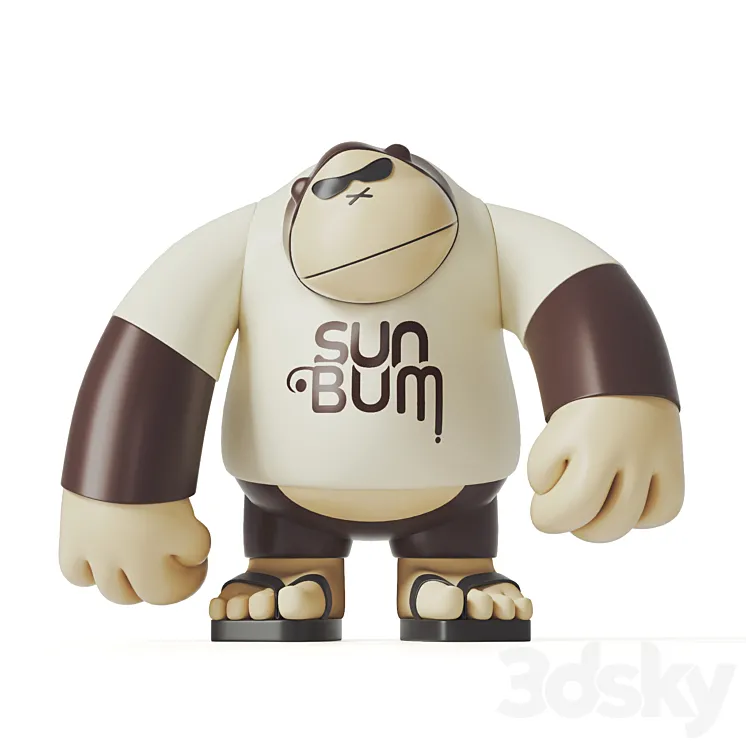 Gorilla 3DS Max Model