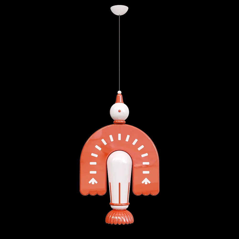 Gorkovenko – Pendant lamp Sirin 3ds Max
