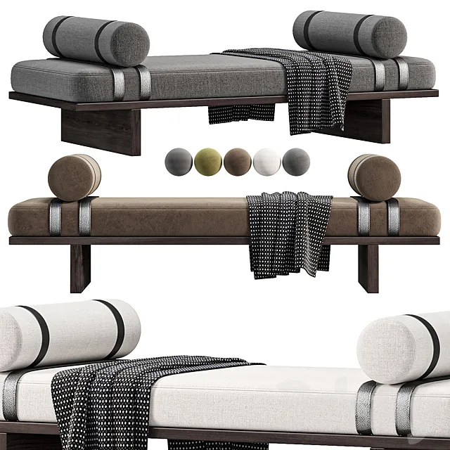 Grace Bench By Willowandalbert 3ds Max