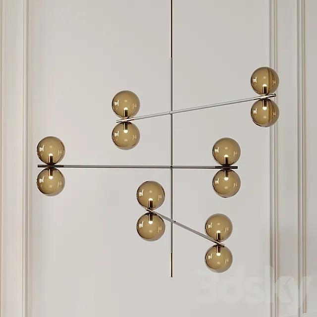 GRACE N ° 2 Pendant lamp by PROF 3ds Max