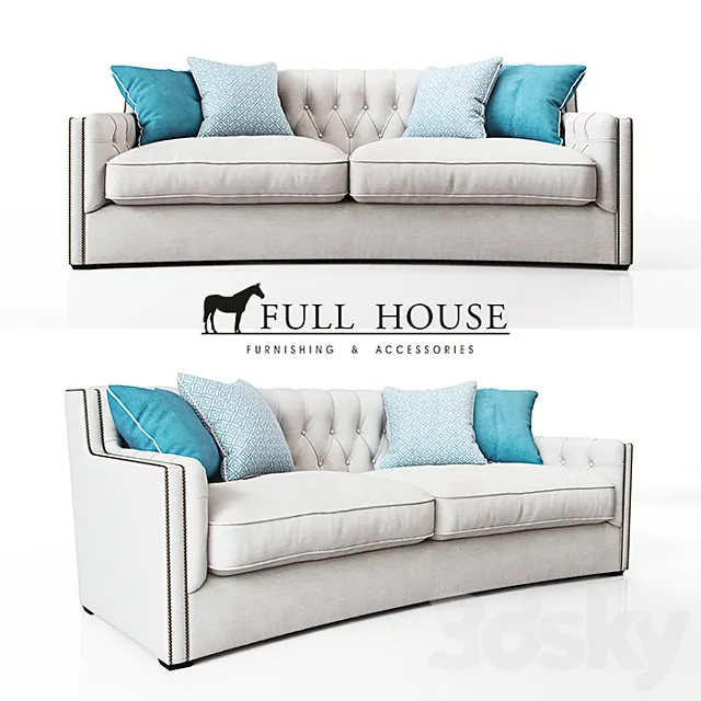 Grace Sofa 3DS Max Model