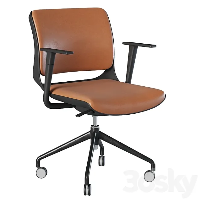 Grace Swivel Chair 3ds Max