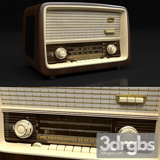 Graetz Vintage Radio 3dsmax Download