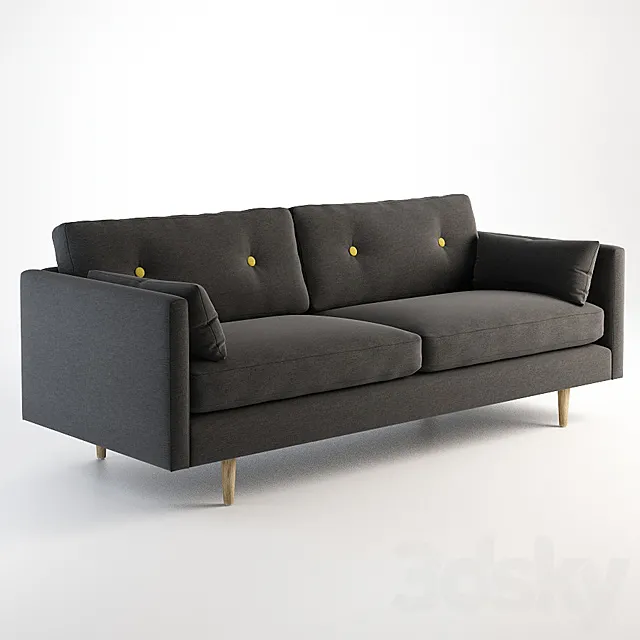 GRAMERCY HOME – ANCHOR LARGE SOFA 101.020L 3DS Max Model