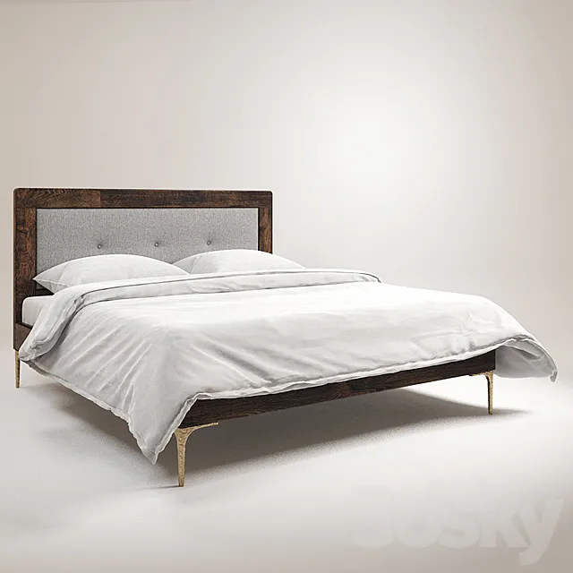 GRAMERCY HOME – BAILY BED 201.006 3DS Max Model