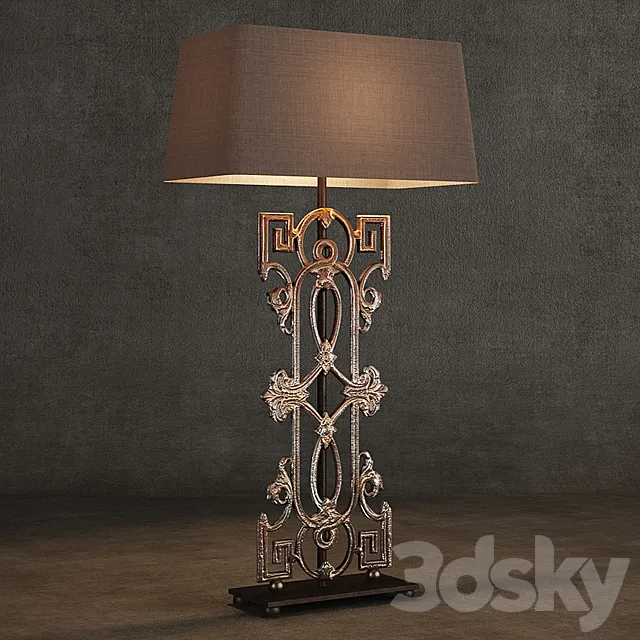 GRAMERCY HOME – CAPRICE TABLE LAMP TL051-1-LGB 3DS Max Model