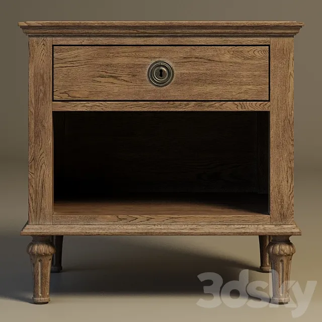 GRAMERCY HOME-Cheadle Bedside Table 701.003 3DSMax File