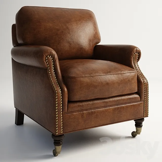 GRAMERCY HOME – CLIFFORD ARMCHAIR 602.009 3DS Max Model