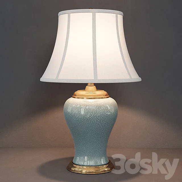 GRAMERCY HOME – HANA TABLE LAMP TL096-1 3DS Max Model