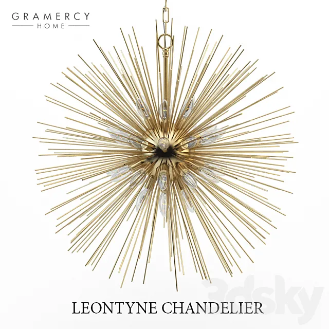 Gramercy Home – Leontyne Chandelier 3ds Max