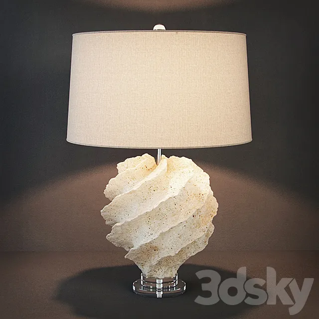 GRAMERCY HOME – MELROSE TABLE LAMP TL073-1 3DS Max Model