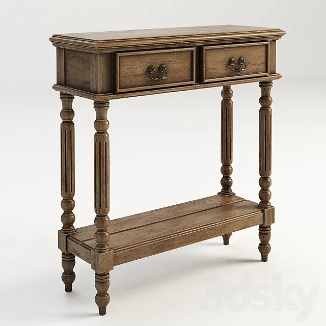 GRAMERCY HOME – MORRIS SMALL CONSOLE TABLE 512.017S 3DSMax File