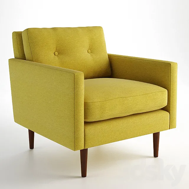 GRAMERCY HOME – NEW YORK ARMCHAIR 602.015 3DSMax File