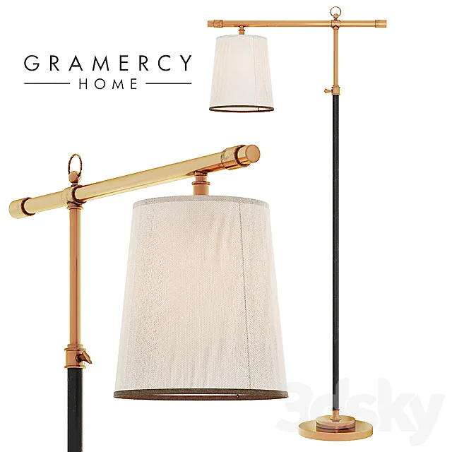 Gramercy steeve floor lamp 3ds Max