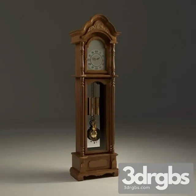 Grandfathe Clock 02 3dsmax Download