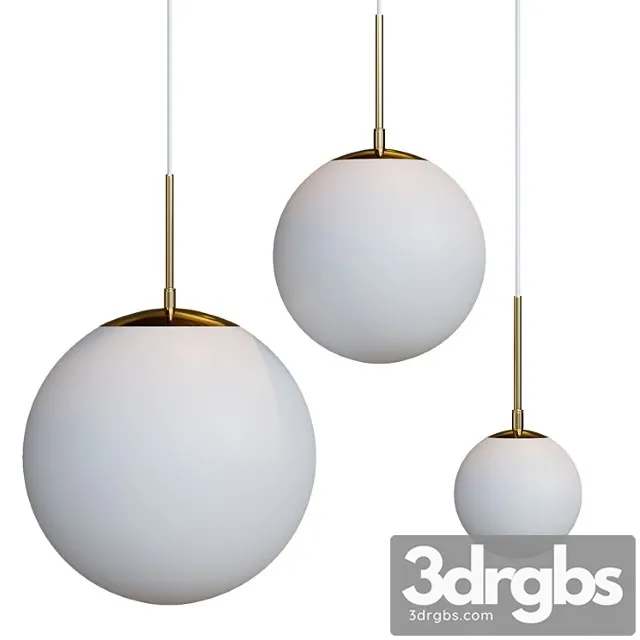 Grant pendant light – brass