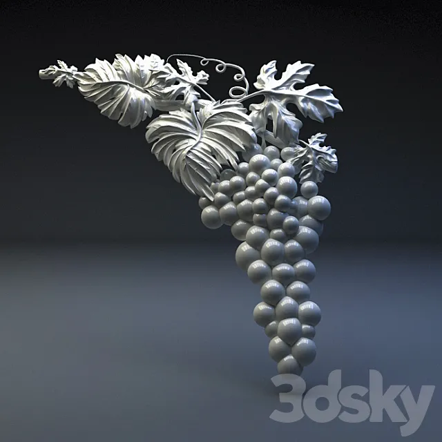 grapes 3DS Max Model