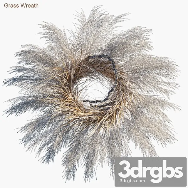 Grass wreath