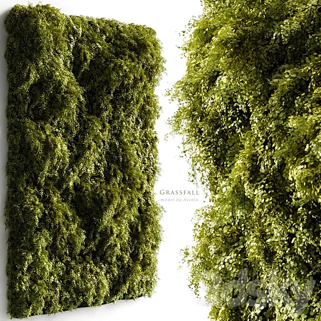 Grassfall 3DS Max Model