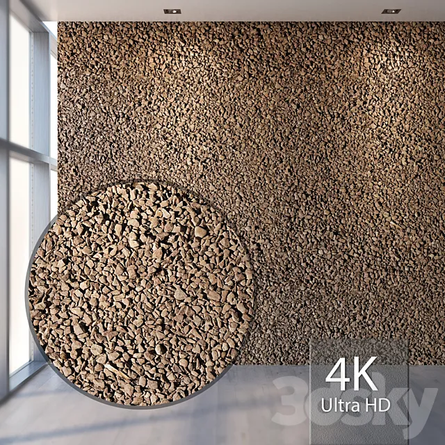 Gravel 829 3ds Max